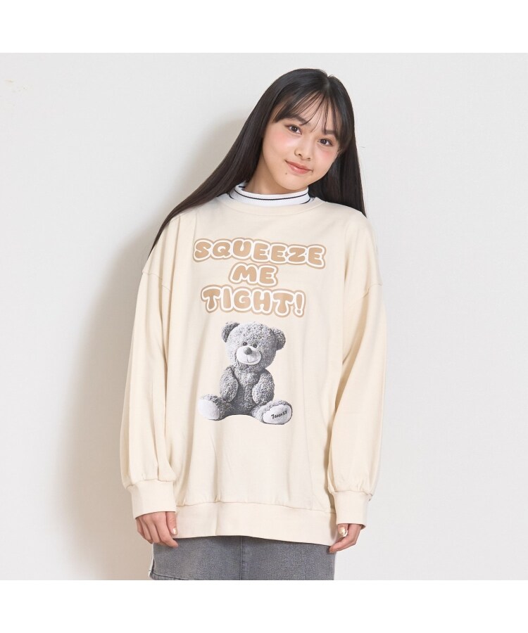 7days】テディベアBIGトレーナー（スウェット・トレーナー