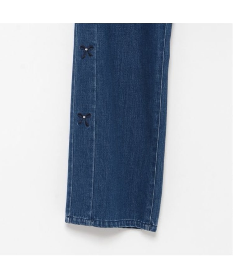 アソートデザイン美脚ルーズストレートデニムパンツ（その他） | mezzo