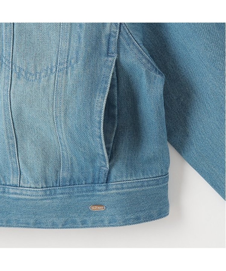 リボンフラップデニムジャケット（デニムジャケット） | mezzo piano