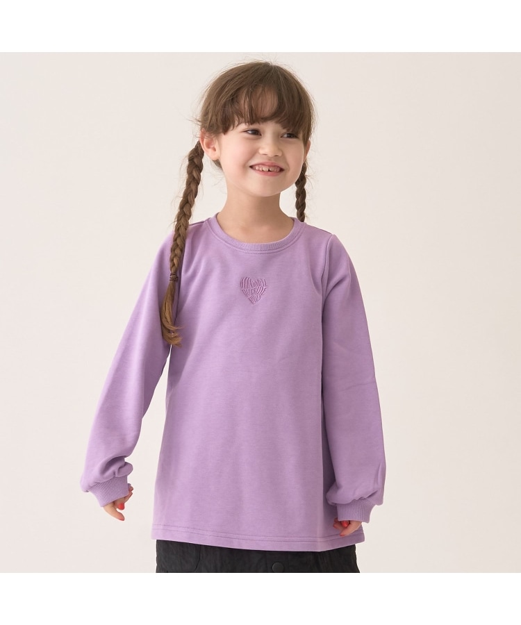 ラメパイピング ハーフZIPプルオーバー（スウェット・トレーナー