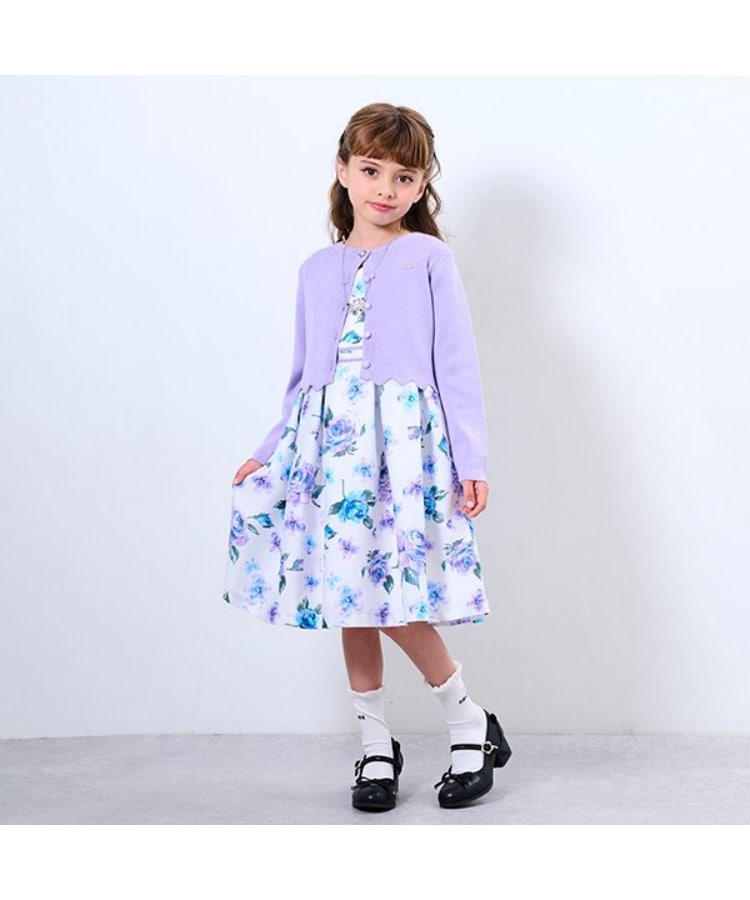 裾スカラップカーディガン（カーディガン/ボレロ） | ANNA SUI mini