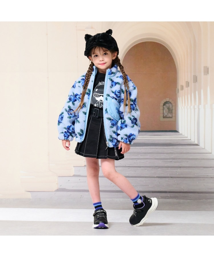 バラ柄ボアブルゾン（ブルゾン/ジャンバー） | ANNA SUI mini（アナ