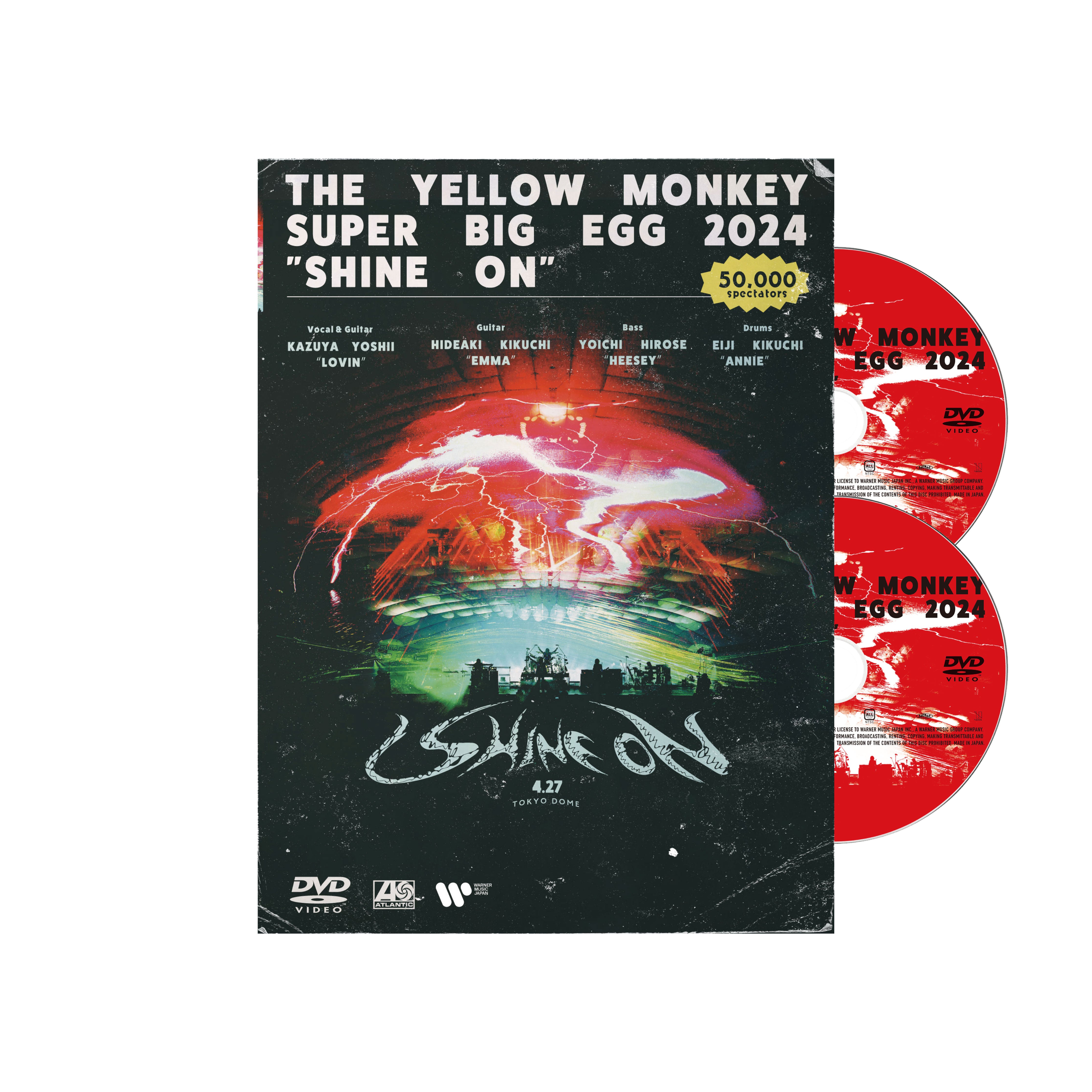 THE YELLOW MONKEY SUPER BIG EGG 2024“SHINE ON” DVD – ワーナー