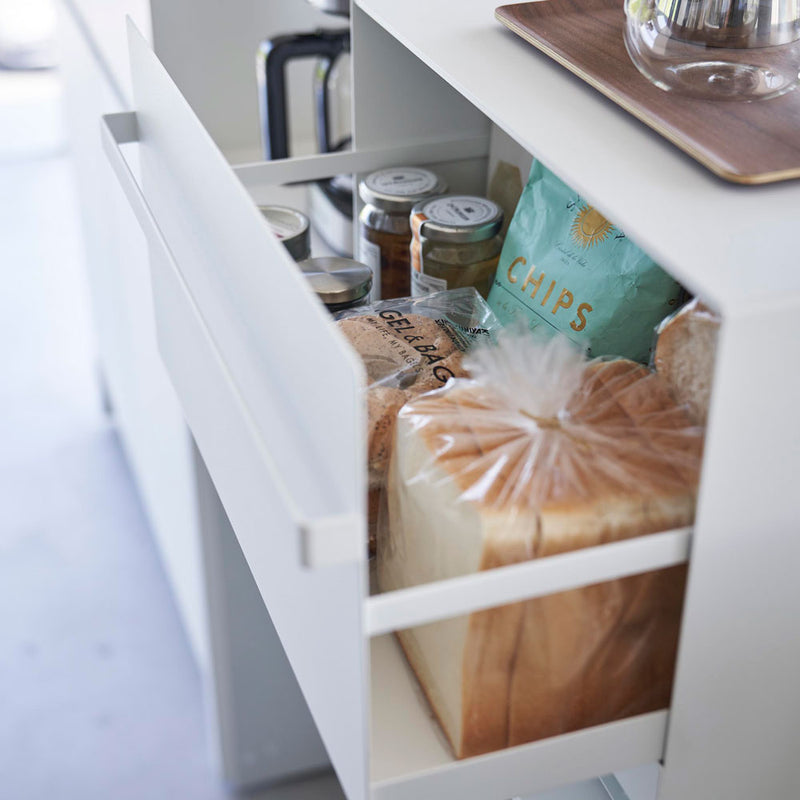 TOWER（タワー）ブレッドケース 引き出し型 2段 ホワイト 1857