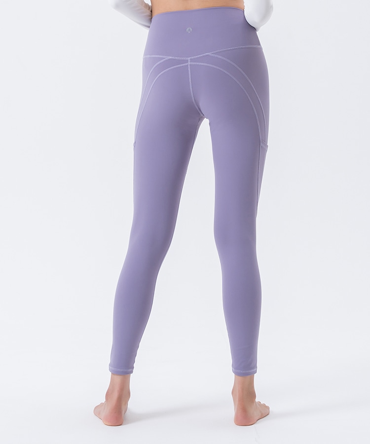 SUKALA】ユーティリティレギンス(S・M・Lサイズ パープル・チャコール