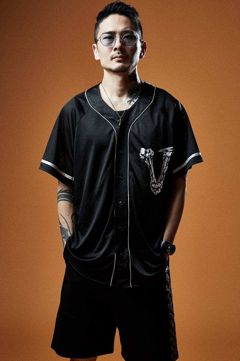 Zephyren Online Store / BIG BASEBALL SHIRT BLACK