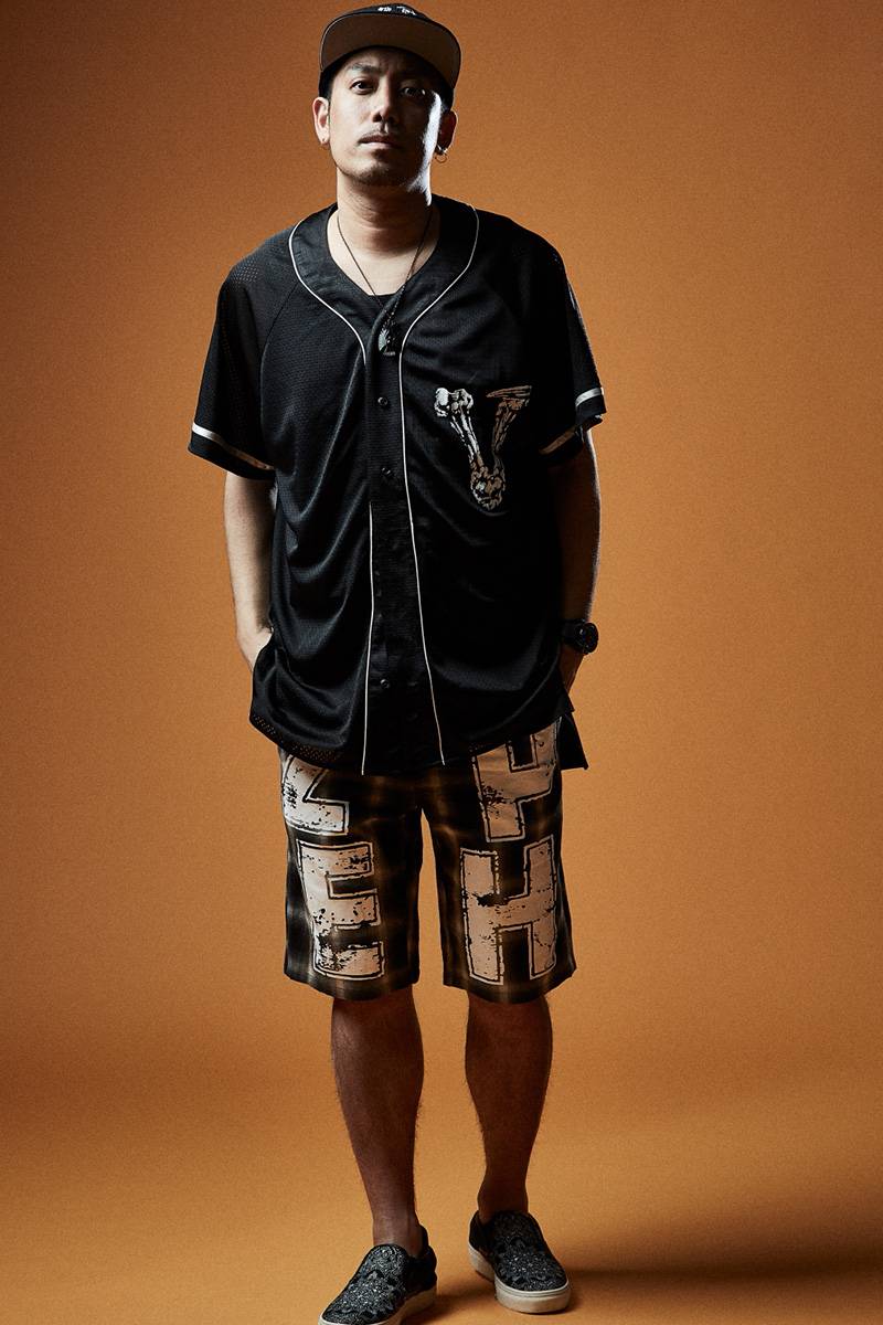 Zephyren Online Store / BIG BASEBALL SHIRT BLACK