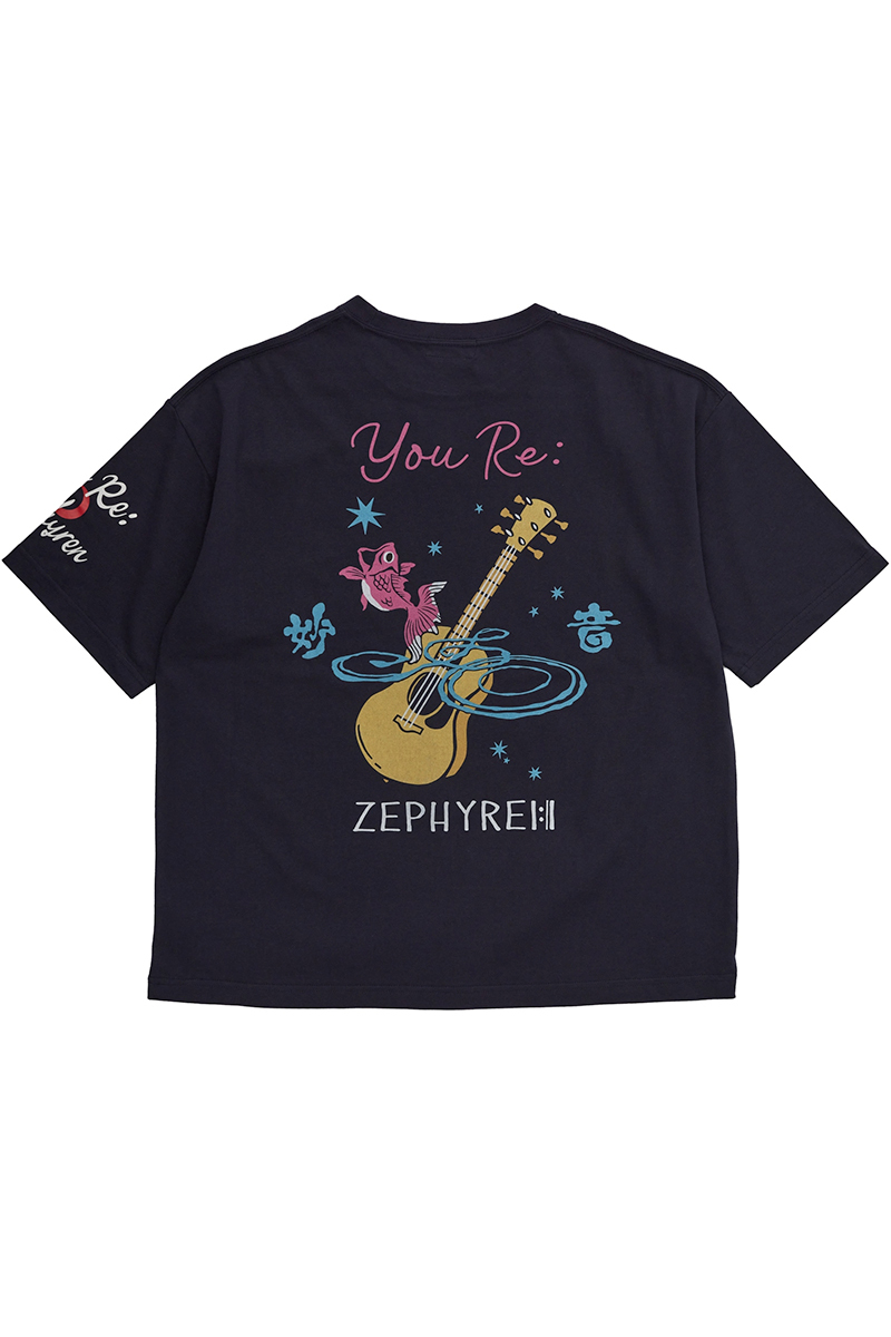 Zephyren Online Store / 優里xZEPHYREN -Betelgeuse- S/S TEE NAVY