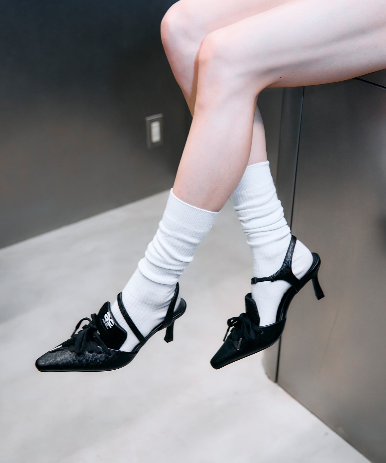 ACLENT ハイブリッドスニーカーミュール Sサイズ スニーカータン