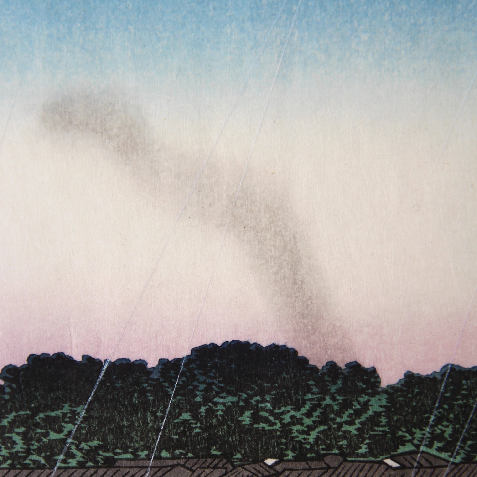 Utagawa Hiroshige（歌川広重） 歌川広重「名所江戸百景 駒形堂吾妻橋