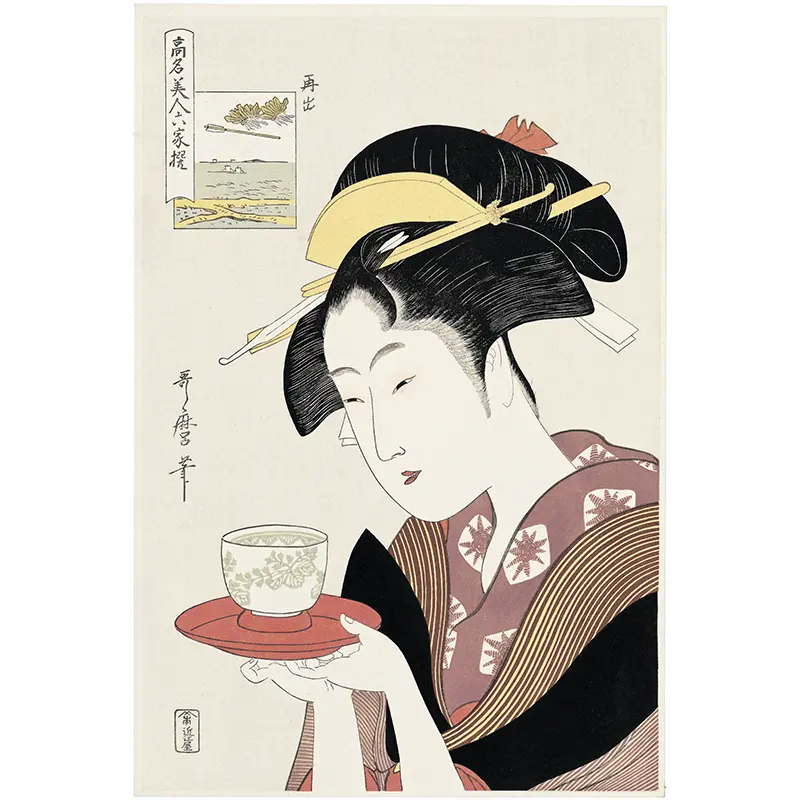 喜多川歌麿・きたがわうたまろ（1753?-1806）