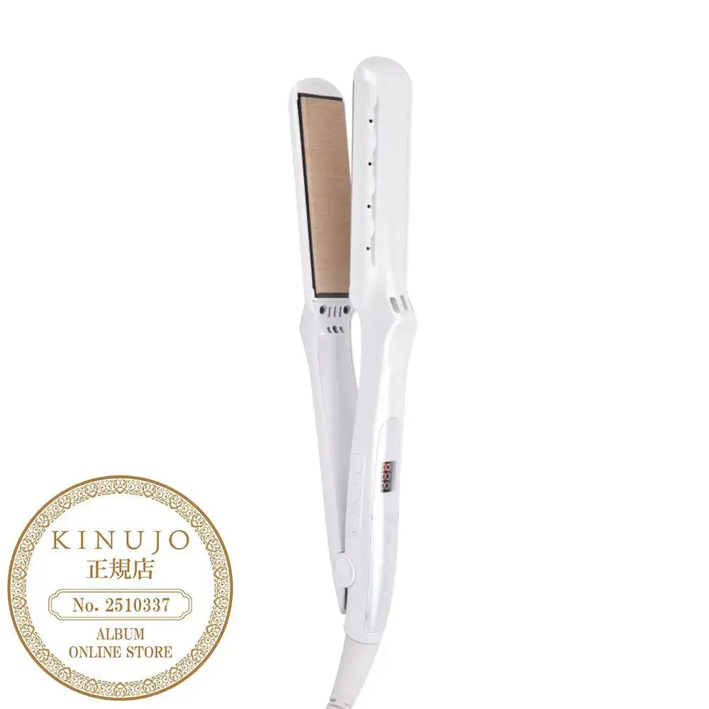 正規販売店】 KINUJO spin & curl 自動巻きカールアイロン ピンク