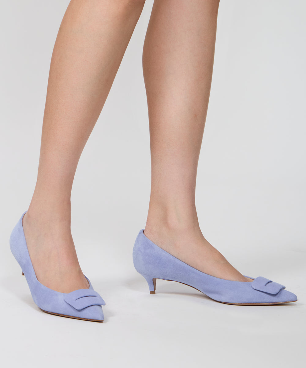 PELLICO | アネッリフィッビア スウェード パンプス 3.5cm LILAC