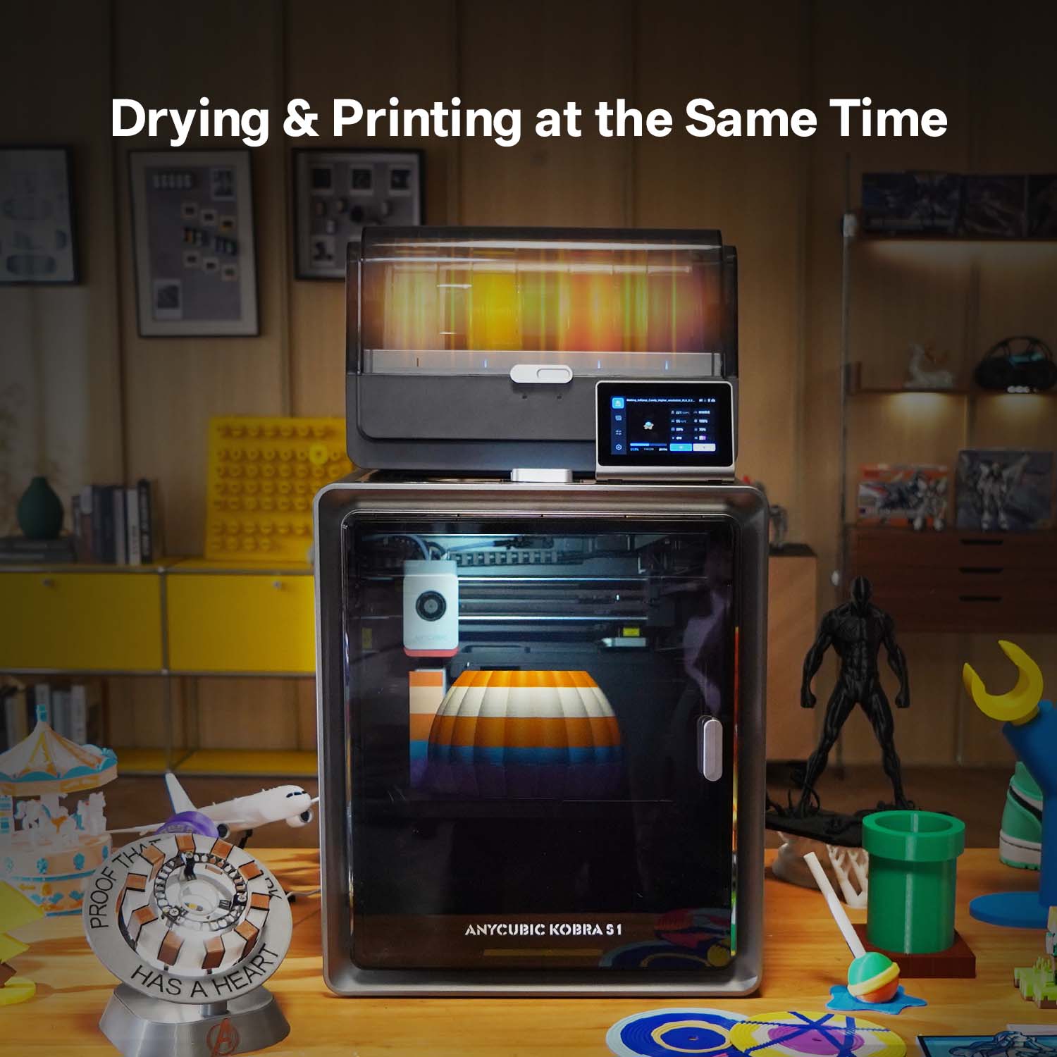 Anycubic Kobra S1 Combo: Budget Multicolor 3D Printing | Anycubic