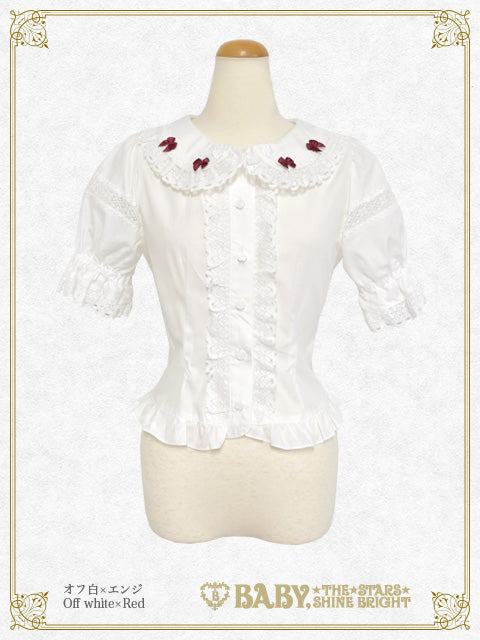 ミニリボン五分袖ブラウス – BABY, THE STARS SHINE BRIGHT