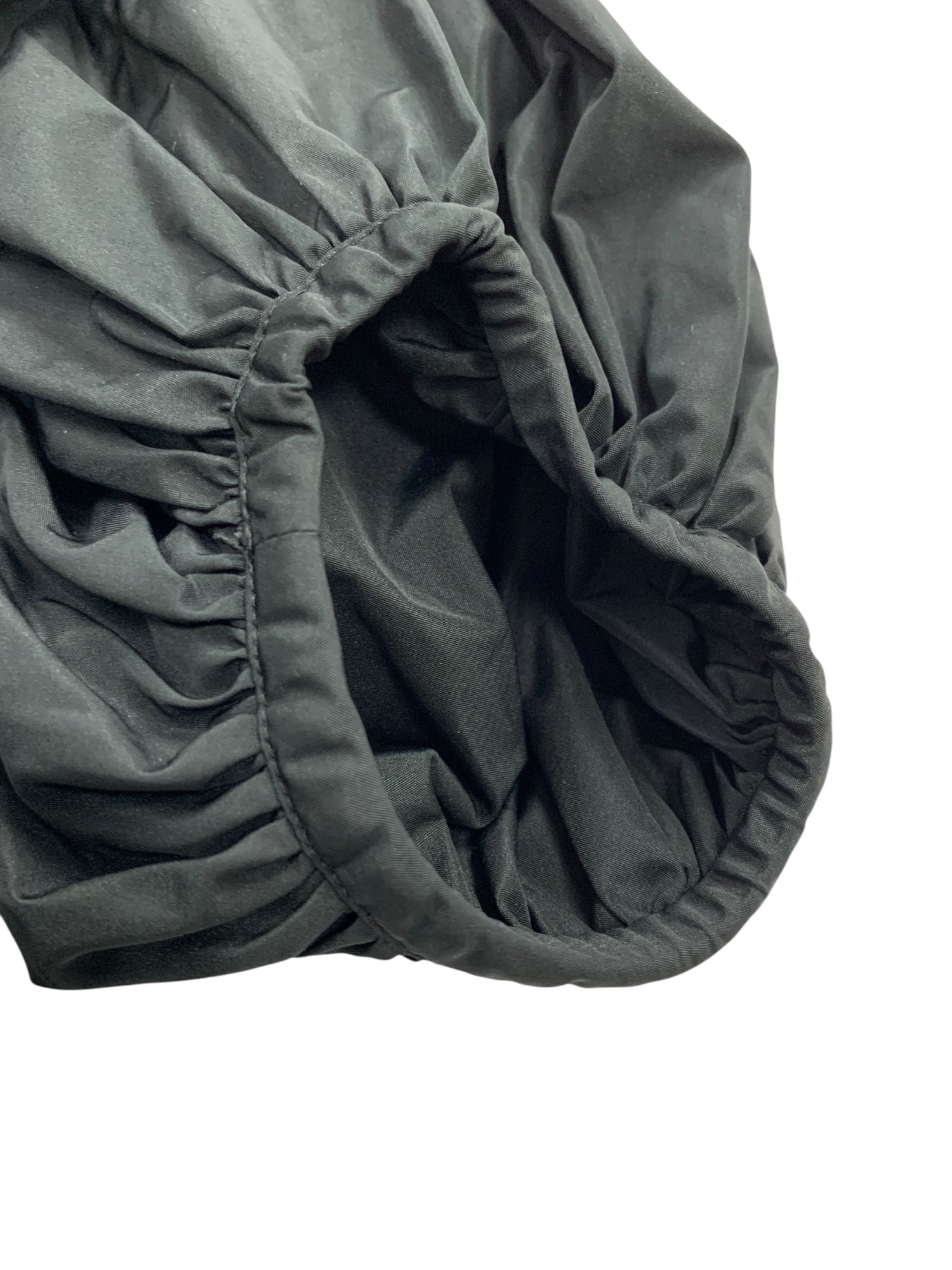 ルフィル 534-3110106 ブラウス F ブラック ライトタフタギャザー