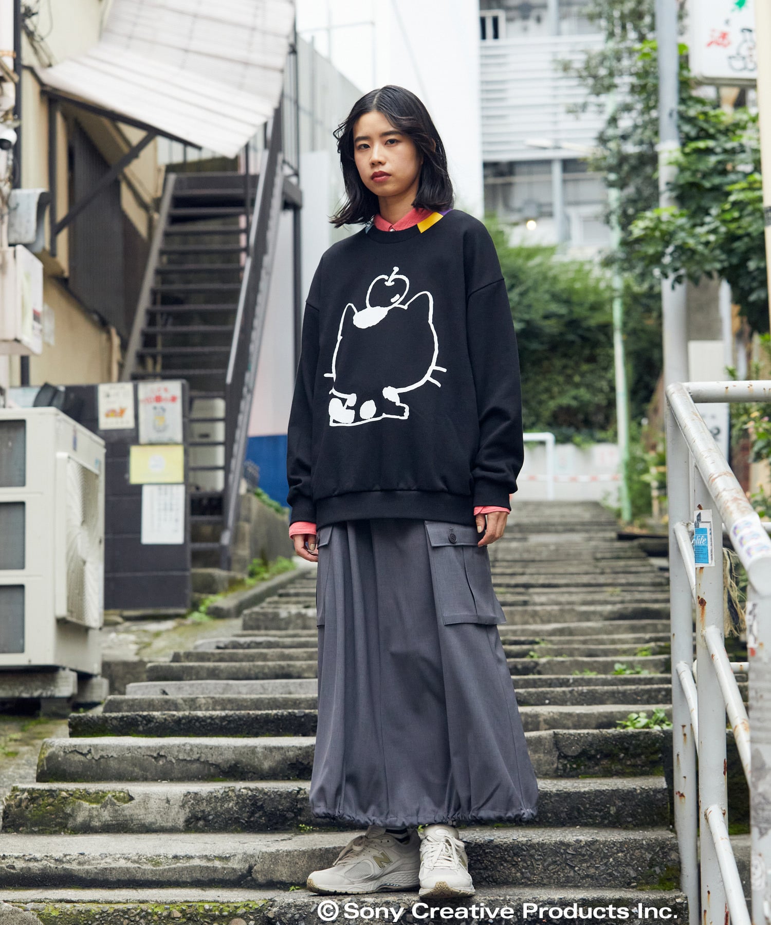 カラーリブスウェット FRAPBOISxタマ＆フレンズ｜BIGI online store