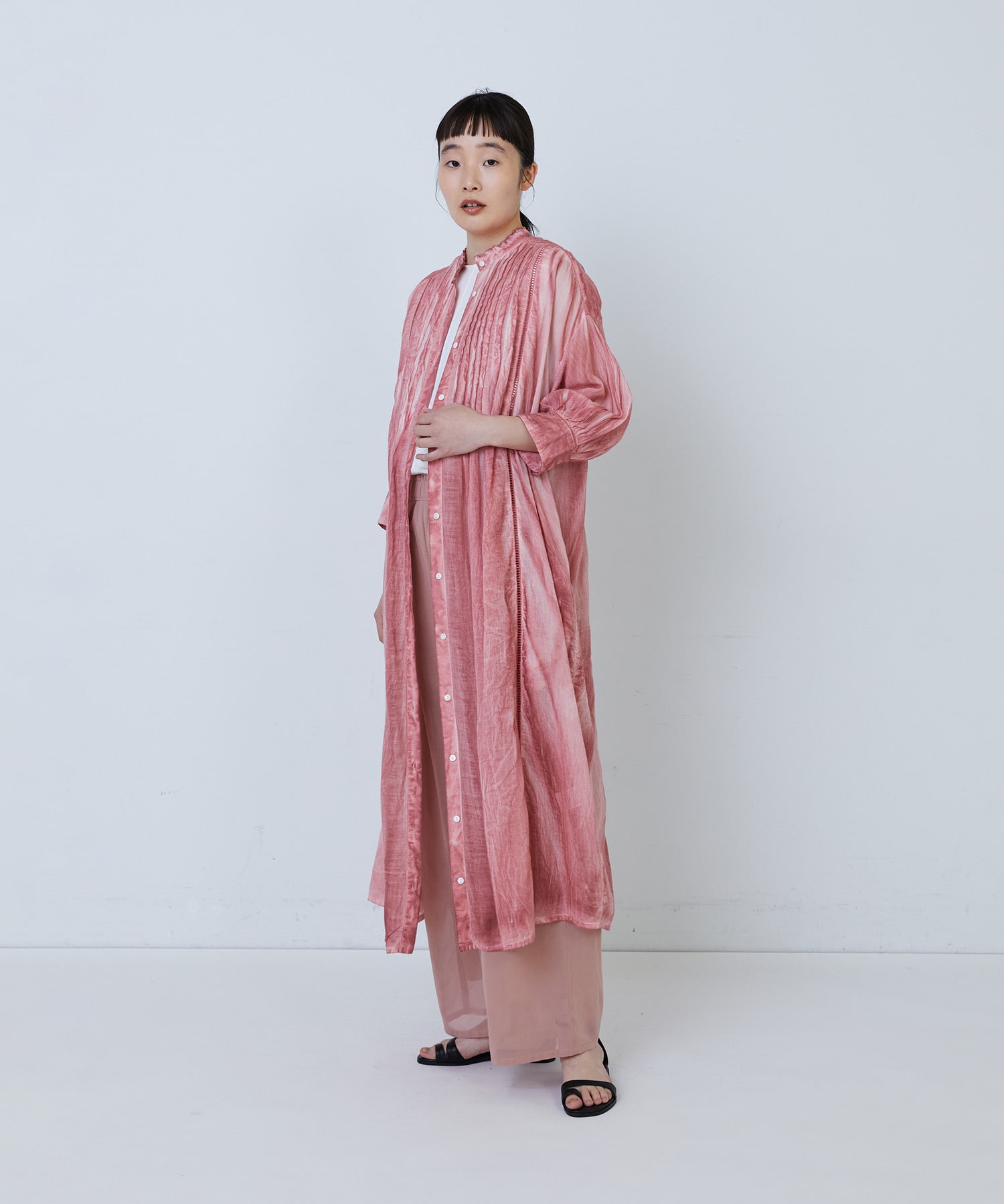 MTサイズ有り】インドピグメントダイシャツワンピース｜BIGI online