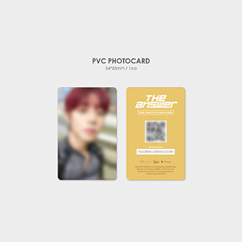 36】Mini Record プラットフォーム盤 6th MINI ALBUM「THE ANSWER