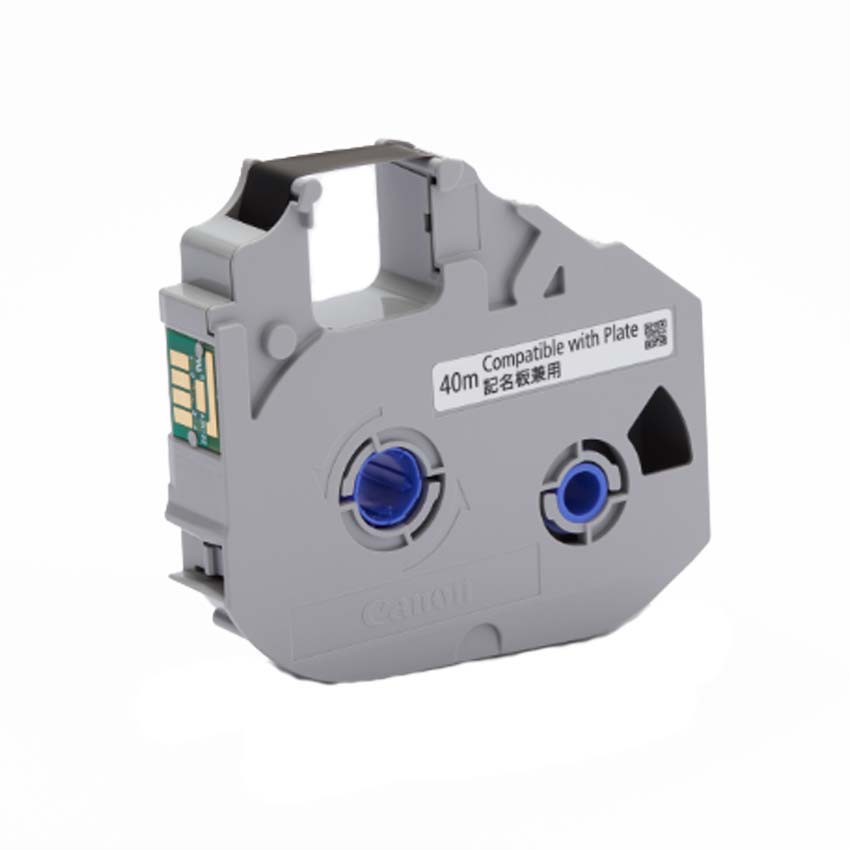 MKシリーズ用記名板兼用インクリボンICカセット黒 (40M):インク