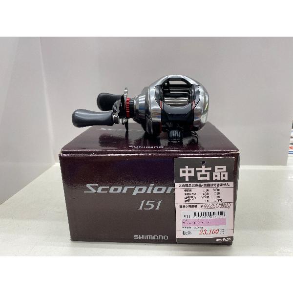 中古品】シマノ21 スコーピオンDC 151: 中古｜釣具の通販なら