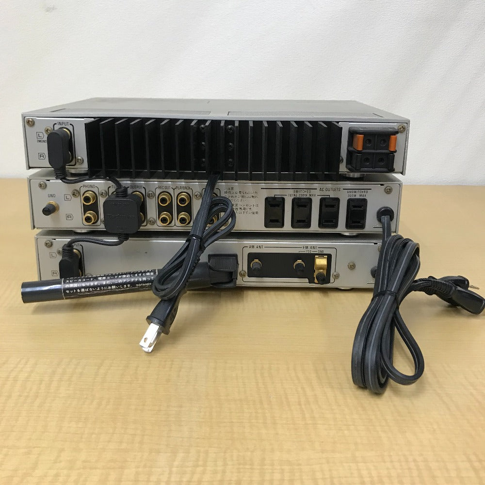 Technics (テクニクス) オーディオ機器 ステレオプリアンプセット SU