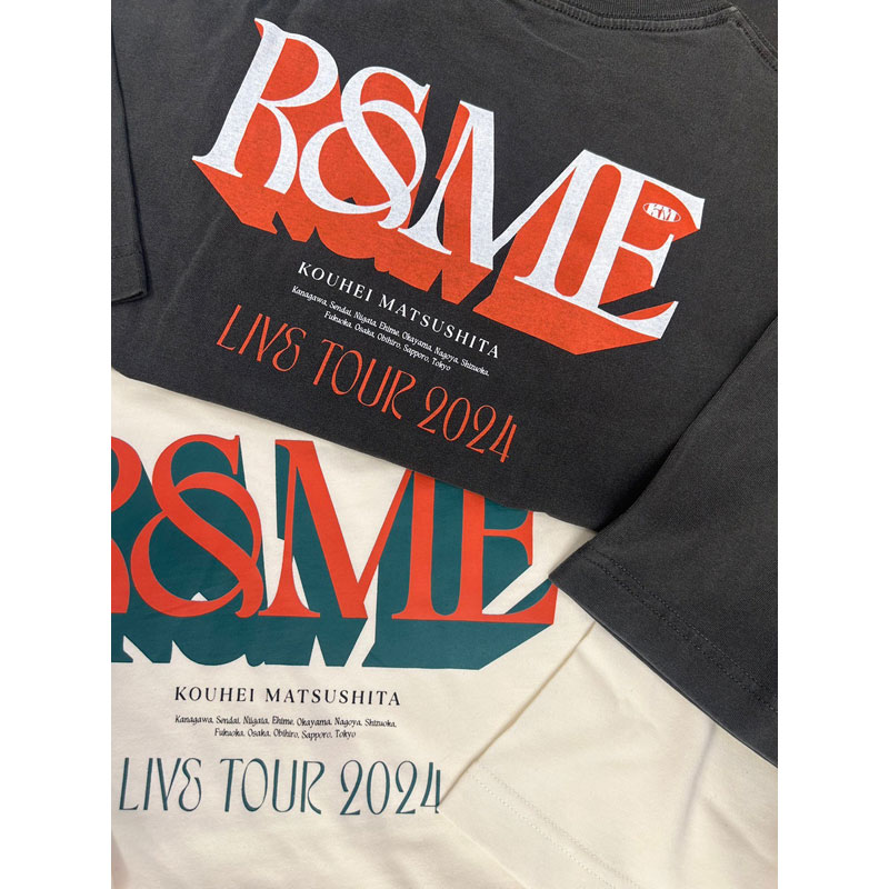 松下洸平】R&ME Tシャツ（オフホワイト） | cubit club shop