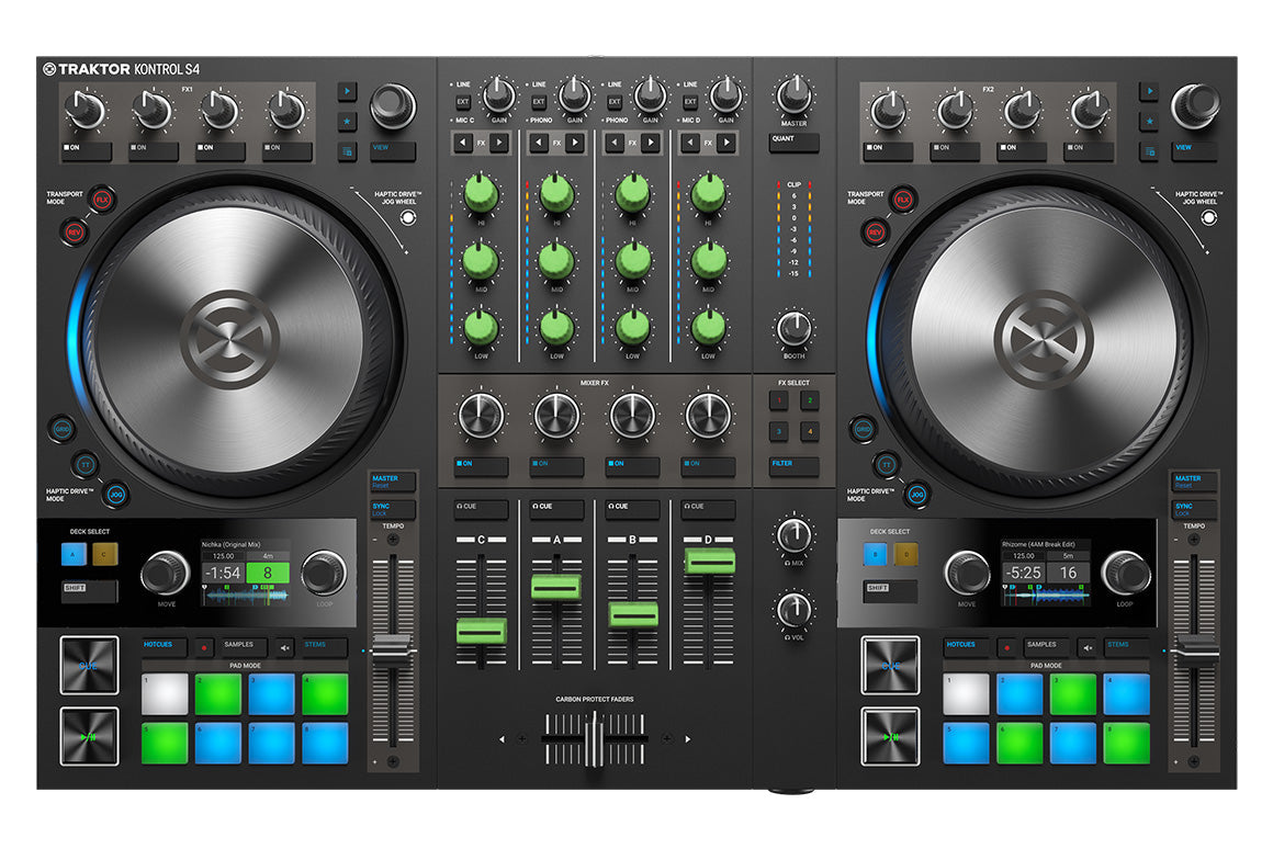 Traktor Kontrol S4 MK3 + Free Chroma Caps – DJ TechTools