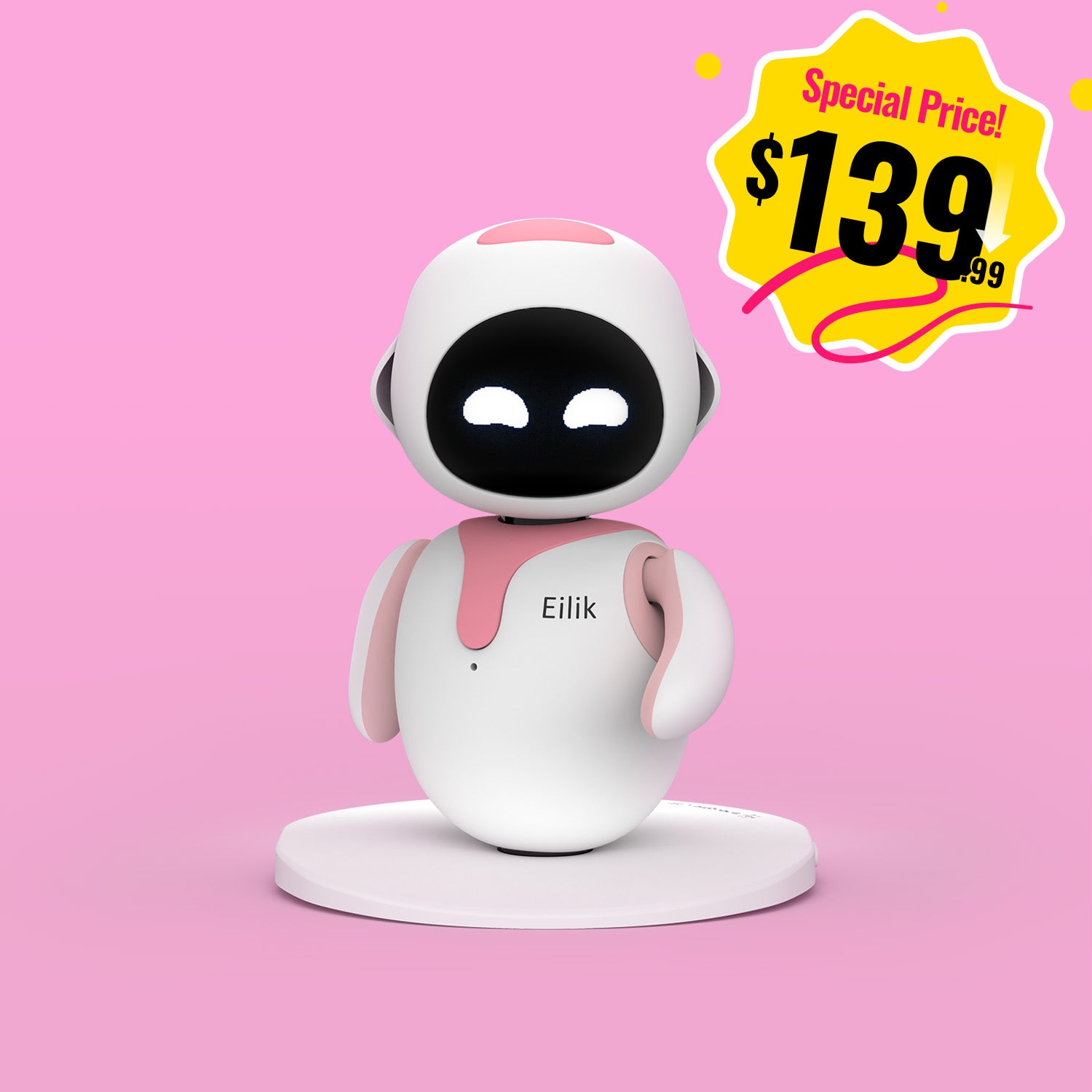 Eilik – Your Playful Desktop Robot Companion with a Big