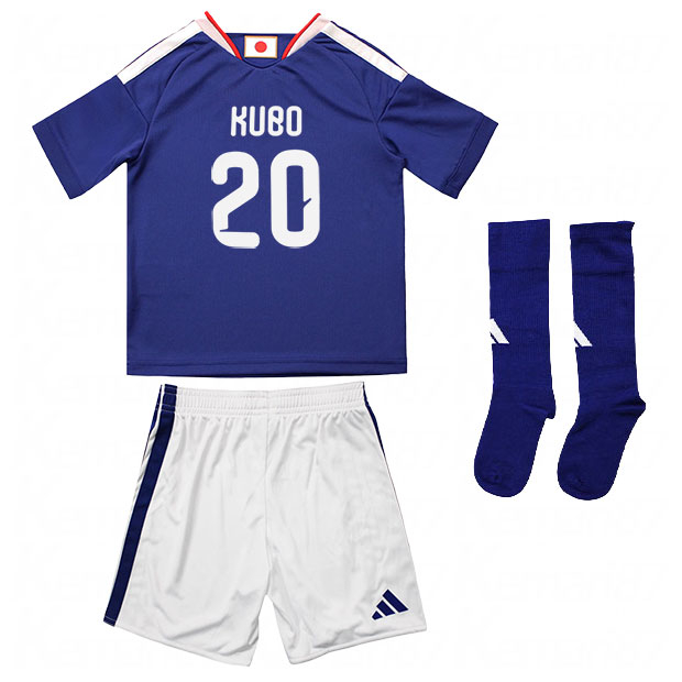 背番号20 久保建英 キッズ アディダス サッカー日本代表 2026 ホーム