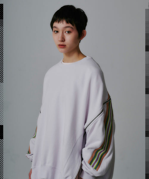 ZIPPER RIB SWEAT – FACETASM e-store