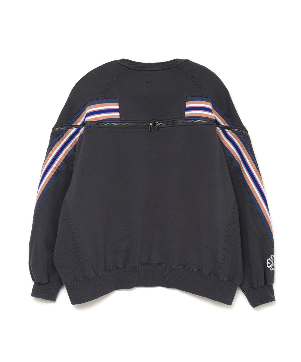 ZIPPER RIB SWEAT – FACETASM e-store