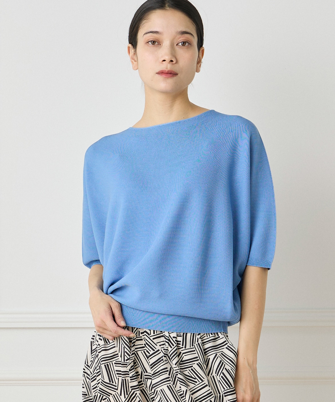 5分袖ドルマンスリーブニット《Cuoo》｜INED（イネド）｜フランドル