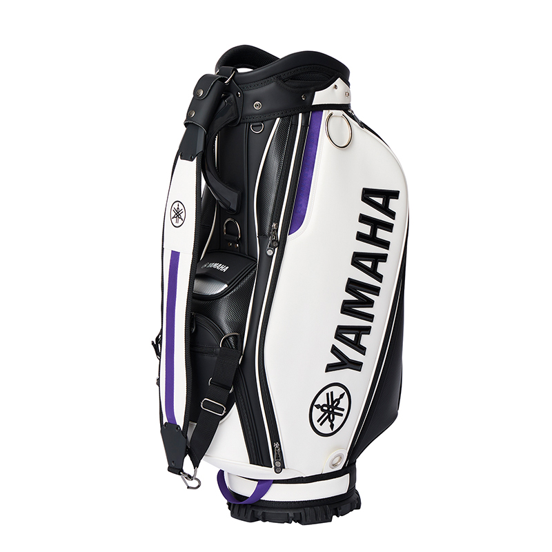 プロレプリカモデルキャディバッグ ホワイト×ブラック | ヤマハ ゴルフ
