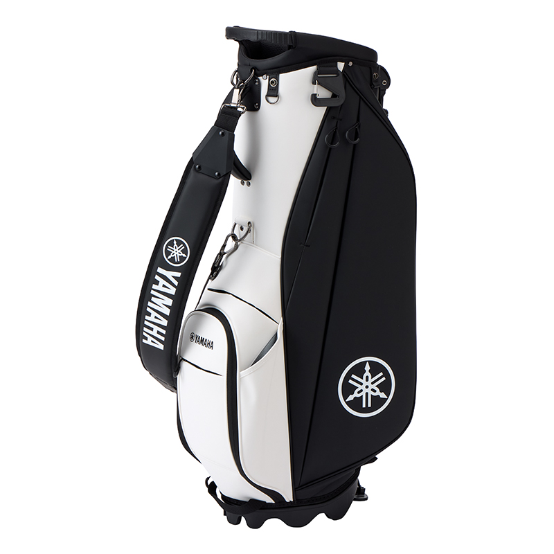 レギュラースタンドキャディバッグ ブラック×ホワイト | ヤマハ ゴルフ