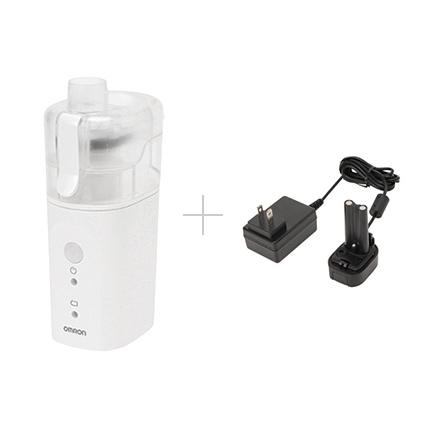 メッシュ式ネブライザ NE-U200+専用ACアダプタ NEB-AC-20 | オムロン