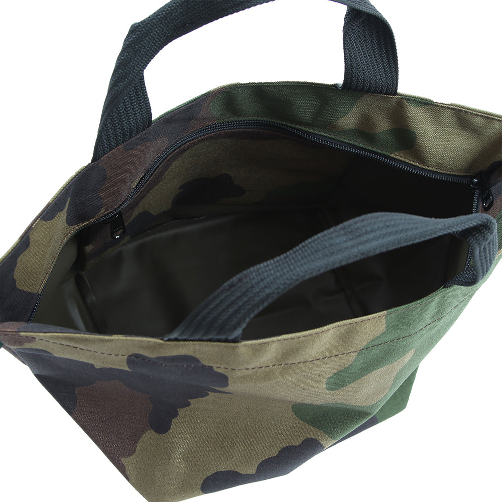 エルベシャプリエ Herve Chapelier 1027Wカモフラージュ (ナイロン舟型