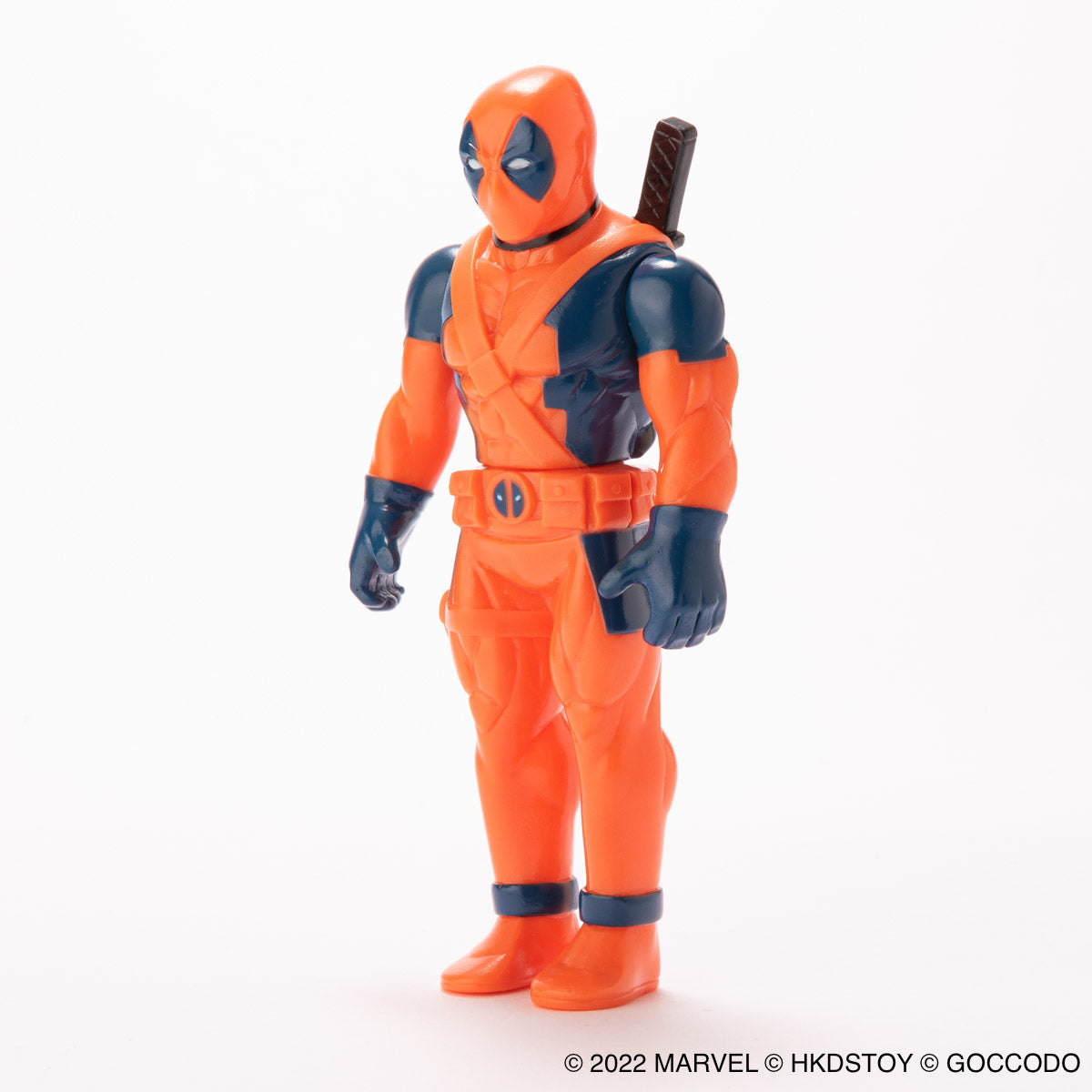 HKDSTOY ×ゴッコ堂 MARVEL [DEADPOOL] ORANGE RED/NAVY – ヒキダシストア