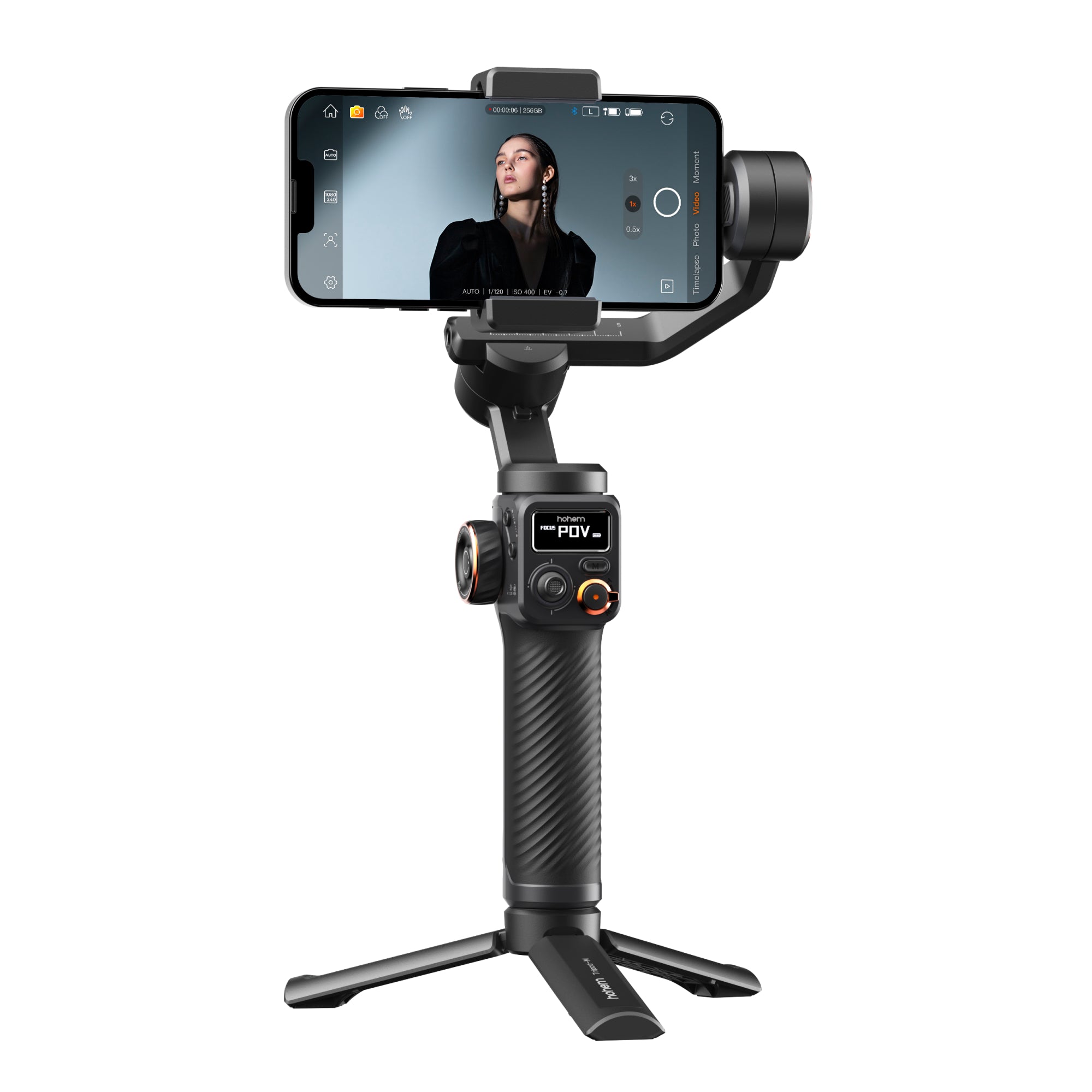 Hohem iSteady M6 – AI Tracking Gimbal for Android & iPhone