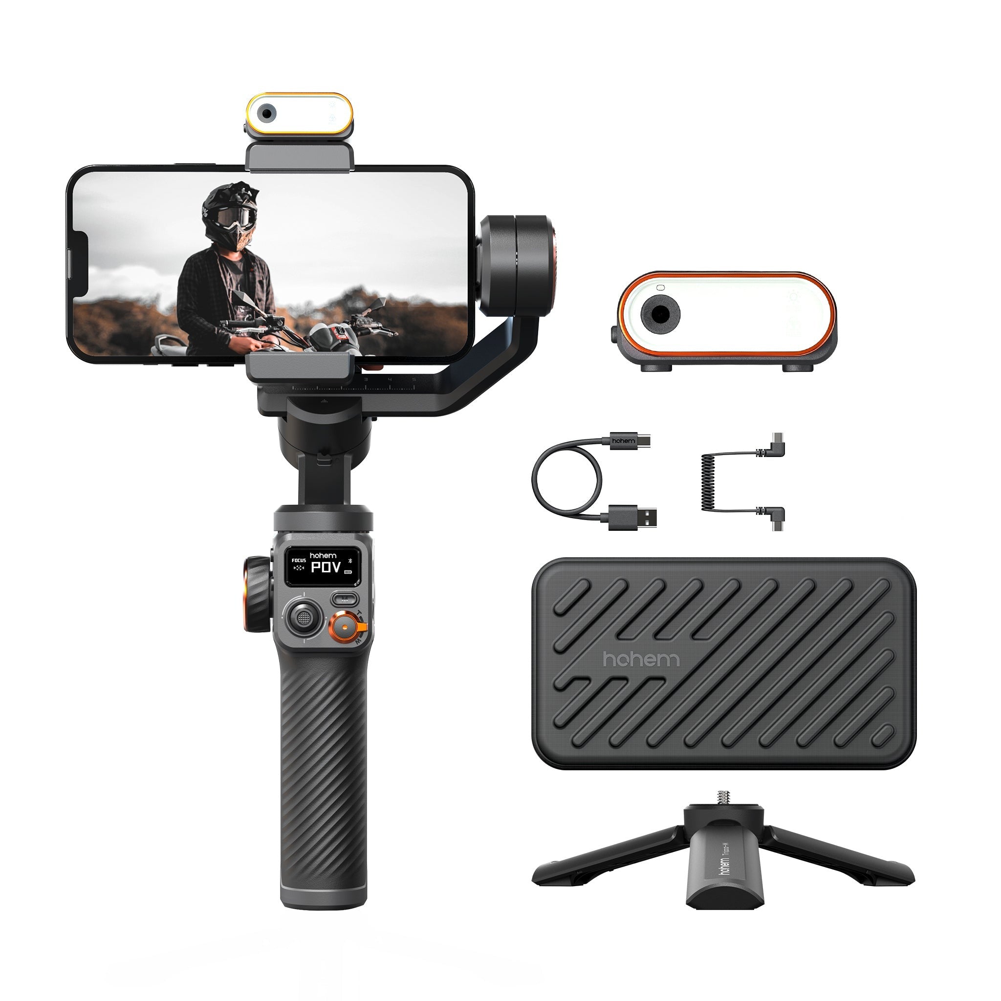 Hohem iSteady M6 – AI Tracking Gimbal for Android & iPhone