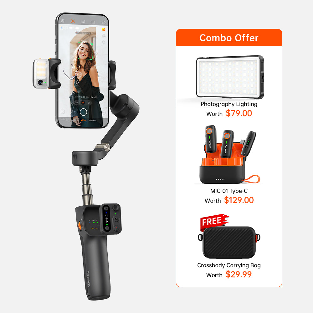 Hohem iSteady V3 Foldable Gimbal Phone Stabilizer