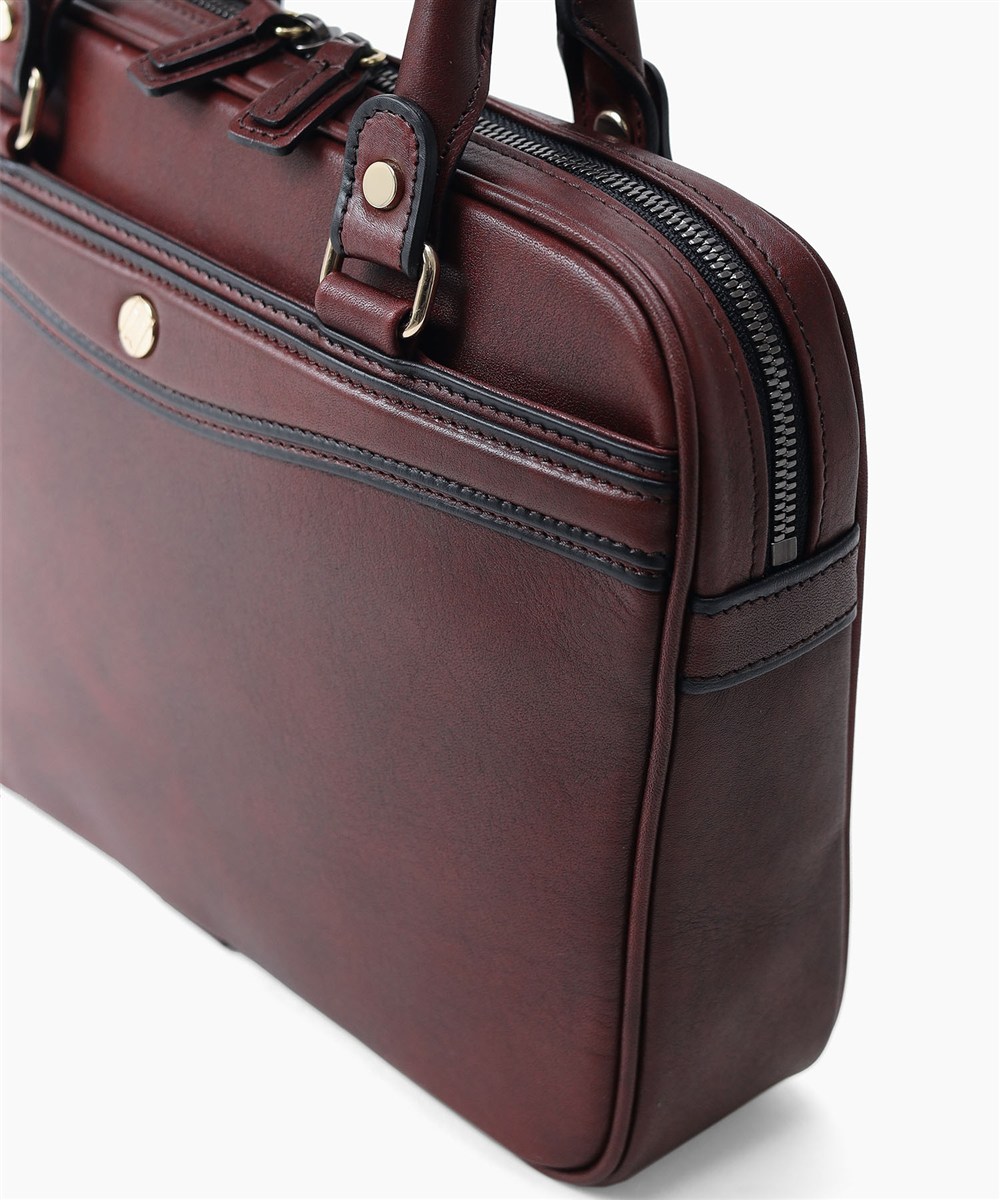 GOLD PEFEIL / ゴールドファイル オックスフォード レザーコンパクト