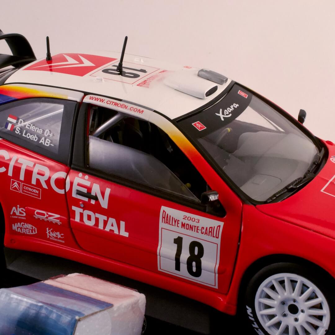 フランス ソリド Citroen Xsara WRC Monte Carlo 2003 1/18 - いずみ