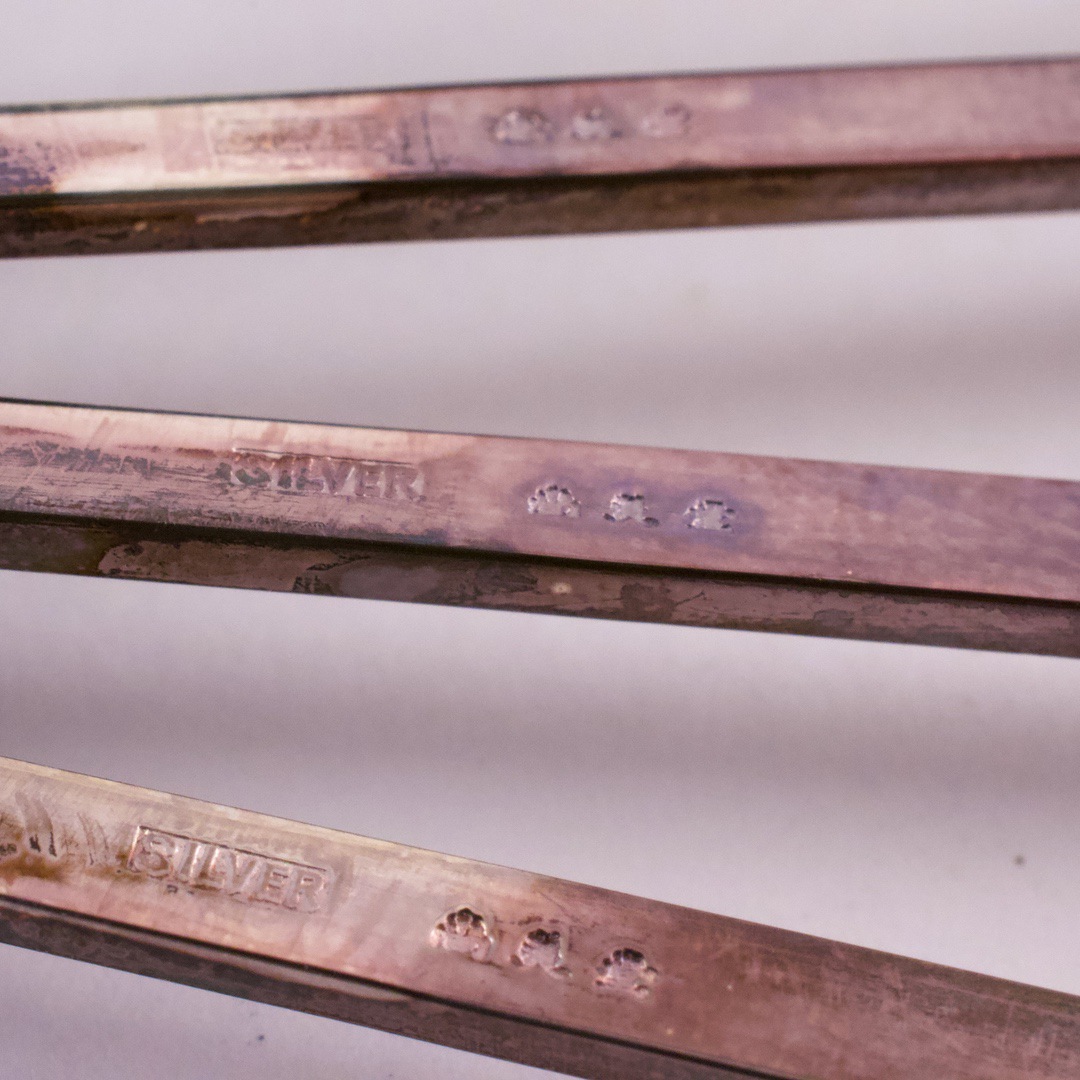 尚美堂 SILVER刻印 シルバー スプーン 6本セット - いずみ洋行の