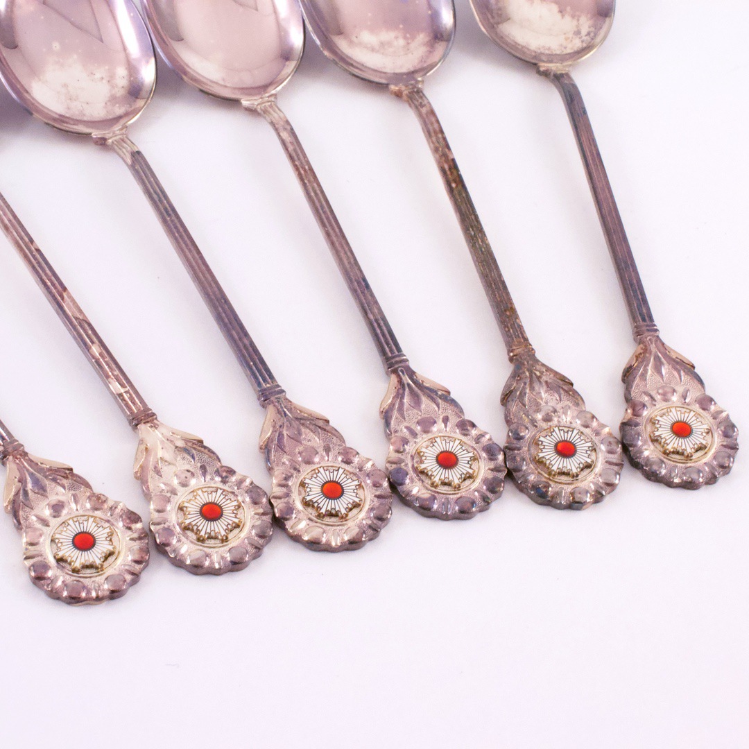 尚美堂 SILVER刻印 シルバー スプーン 6本セット - いずみ洋行の