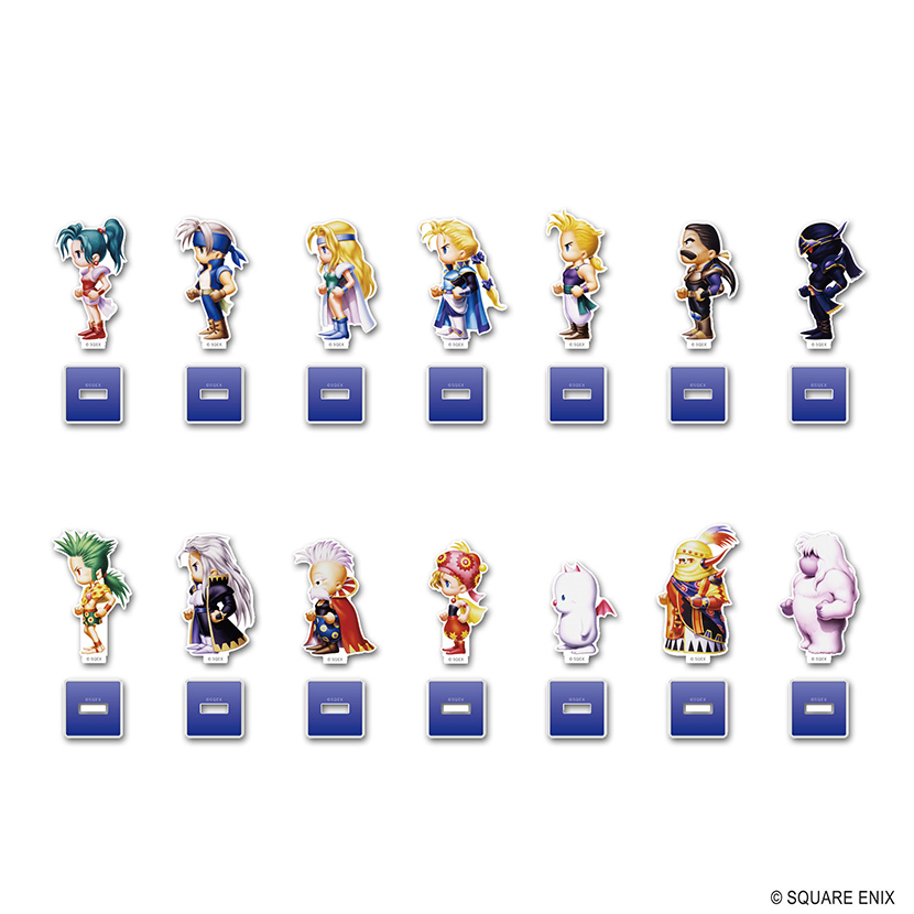 ファイナルファンタジーVI ミニアクリルスタンド コレクション 14個