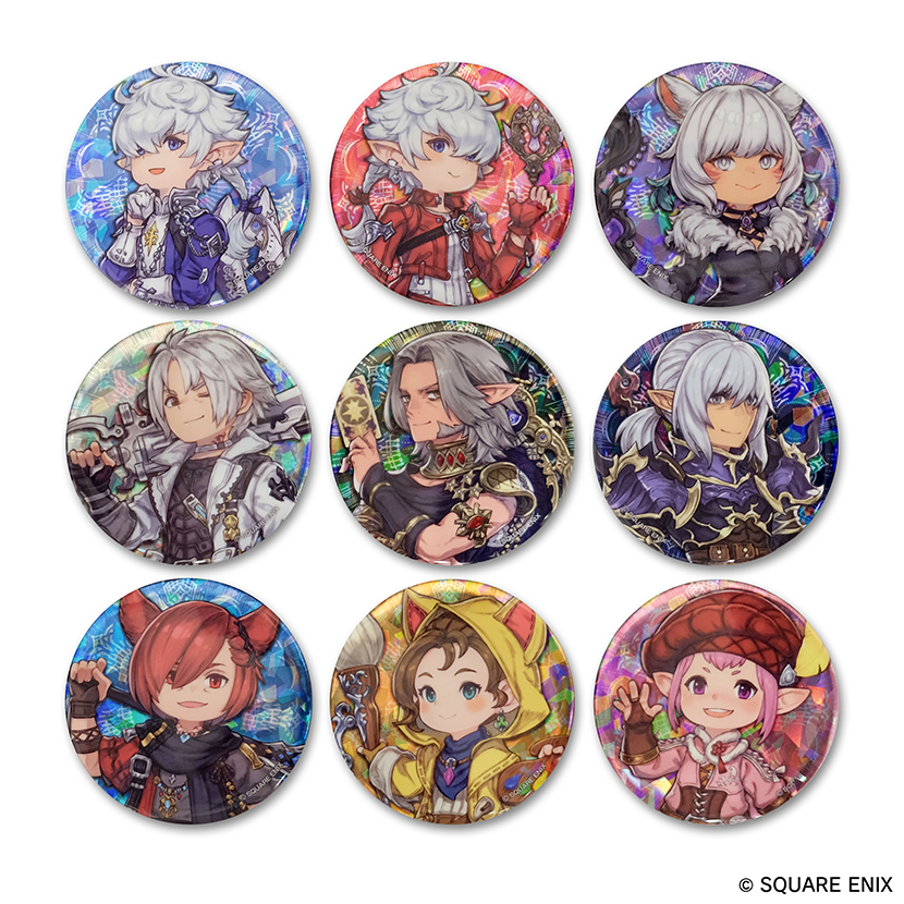 ファイナルファンタジーXIV キャラクター缶バッジ | スクウェア