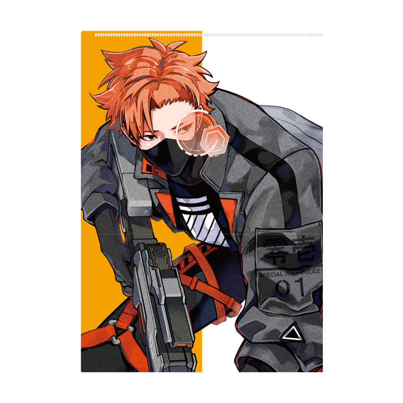 東京エイリアンズ」ロングクリアファイル 兵吾夏希(ミュージアム