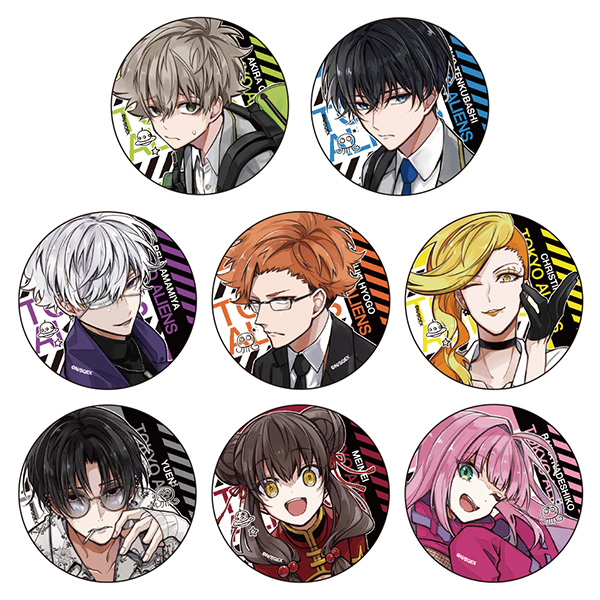 東京エイリアンズ」トレーディング缶バッジ | スクウェア・エニックス