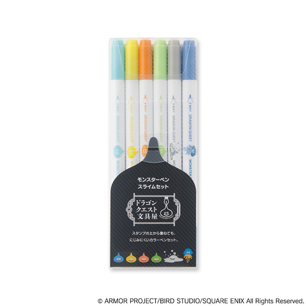 ドラゴンクエスト文具屋 モンスターペン ＜スライムセット